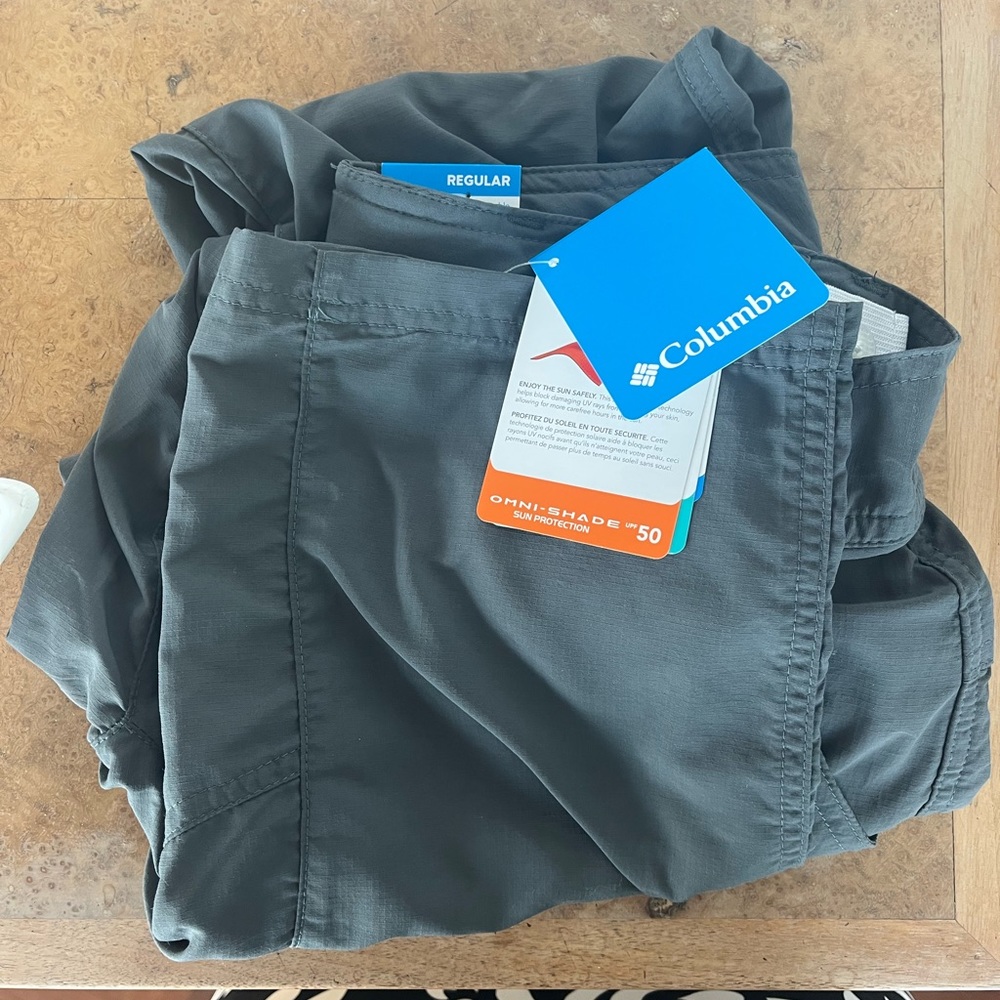 Columbia Dark Gray Hiking Pants Size 6